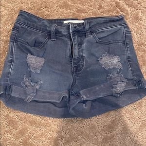 PacSun high waisted jean shorts